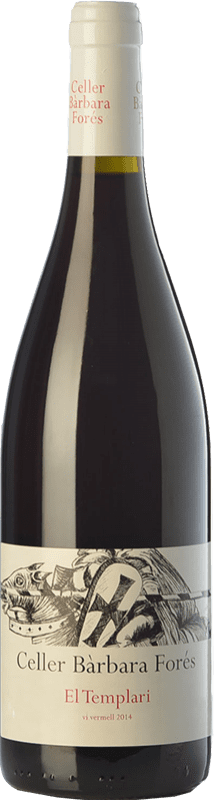 16,95 € | Red wine Bàrbara Forés El Templari Crianza D.O. Terra Alta Catalonia Spain Grenache, Morenillo Bottle 75 cl