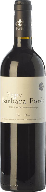 Envío gratis | Vino Tinto Bàrbara Forés Crianza D.O. Terra Alta Cataluña España Syrah, Garnacha, Cariñena 75 cl