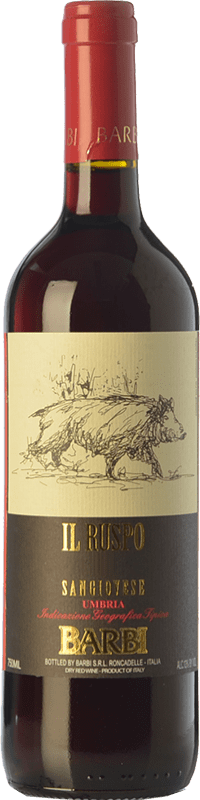 11,95 € | Vin rouge Barbi Il Ruspo I.G.T. Umbria Ombrie Italie Sangiovese 75 cl
