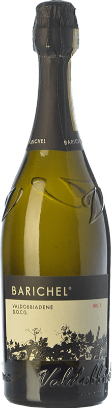 免费送货 | 白起泡酒 Barichel 香槟 D.O.C.G. Prosecco di Conegliano-Valdobbiadene 特雷维索 意大利 Glera 75 cl