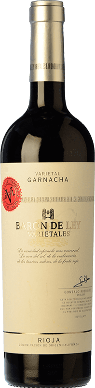 14,95 € | Red wine Barón de Ley Varietales Joven D.O.Ca. Rioja The Rioja Spain Grenache Bottle 75 cl