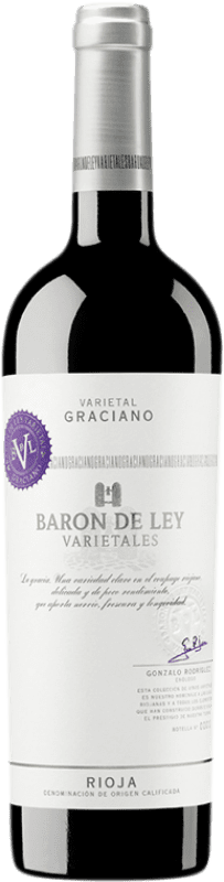 15,95 € | Red wine Barón de Ley Varietales Young D.O.Ca. Rioja The Rioja Spain Graciano Bottle 75 cl