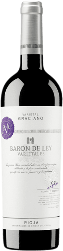 14,95 € | 红酒 Barón de Ley Varietales 年轻的 D.O.Ca. Rioja 拉里奥哈 西班牙 Graciano 75 cl