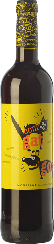 9,95 € | 红酒 Baronia Com Gat i Gos Negre 年轻的 D.O. Montsant 加泰罗尼亚 西班牙 Grenache, Carignan, Grenache Hairy 75 cl