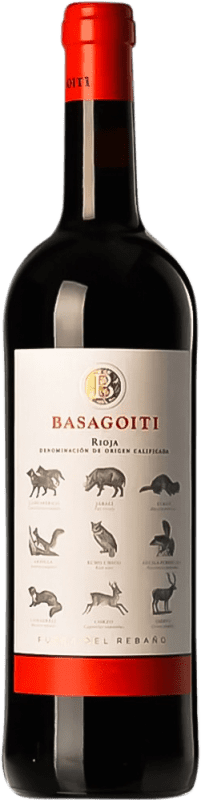 16,95 € | Vinho tinto Basagoiti Fuera del Rebaño D.O.Ca. Rioja La Rioja Espanha Tempranillo 75 cl