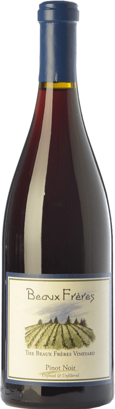 Free Shipping | Red wine Beaux Freres Vineyard Aged I.G. Willamette Valley Oregon United States Pinot Black 75 cl