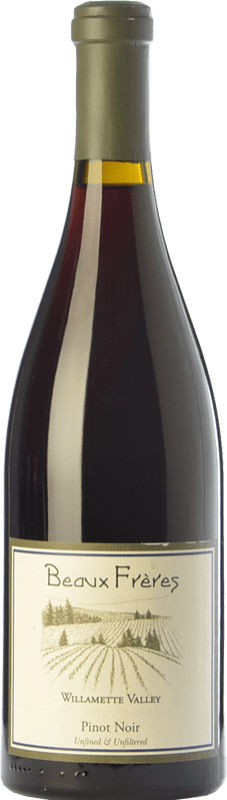 81,95 € | Red wine Beaux Freres Crianza I.G. Willamette Valley Oregon United States Pinot Black Bottle 75 cl
