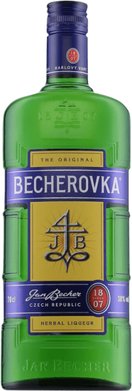 Free Shipping | Herbal liqueur Becherovka Czech Republic 70 cl