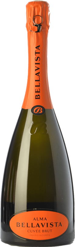 54,95 € 送料無料 | 白スパークリングワイン Bellavista Alma Cuvée Brut D.O.C.G. Franciacorta