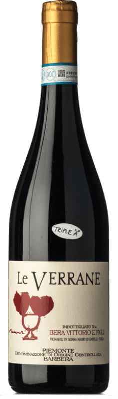 17,95 € | Red wine Bera Le Verrane D.O.C. Monferrato Piemonte Italy Barbera 75 cl