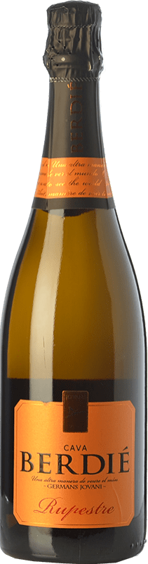 8,95 € | 白起泡酒 Berdié Rupestre 香槟 预订 D.O. Cava 加泰罗尼亚 西班牙 Macabeo, Xarel·lo, Parellada 75 cl