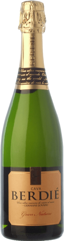 13,95 € | Espumante Branco Berdié Brut Nature — Bruto Natural Grande Reserva D.O. Cava Catalunha Espanha Macabeo, Xarel·lo, Parellada 75 cl