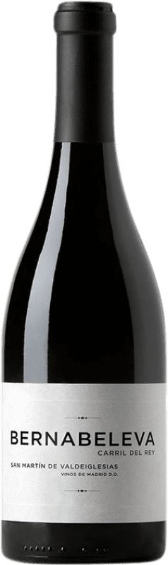36,95 € Free Shipping | Red wine Bernabeleva Carril del Rey Crianza D.O. Vinos de Madrid Madrid's community Spain Grenache Bottle 75 cl