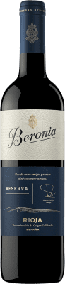 Бесплатная доставка | Красное вино Beronia Резерв D.O.Ca. Rioja Ла-Риоха Испания Tempranillo, Graciano, Mazuelo 75 cl