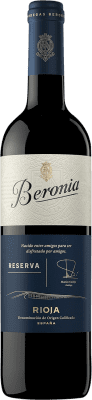 Бесплатная доставка | Красное вино Beronia Резерва D.O.Ca. Rioja Ла-Риоха Испания Tempranillo — Темпранильо, Graciano — Грасиано, Mazuelo — Масуэло 75 cl