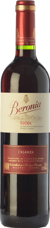 26,95 € 送料無料 | 赤ワイン Beronia 高齢者 D.O.Ca. Rioja マグナムボトル 1,5 L