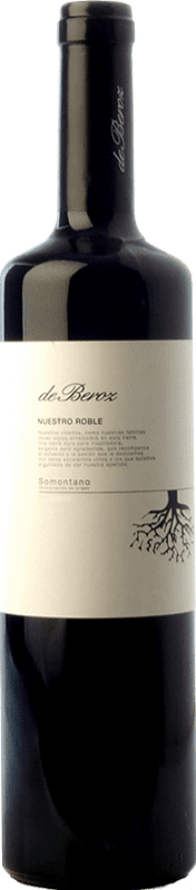 9,95 € Free Shipping | Red wine Beroz Nuestro Roble D.O. Somontano Aragon Spain Tempranillo, Merlot, Cabernet Sauvignon, Moristel Bottle 75 cl