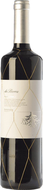 12,95 € Free Shipping | Red wine Beroz Reserva de Familia Reserva D.O. Somontano Aragon Spain Tempranillo, Merlot, Syrah, Cabernet Sauvignon Bottle 75 cl