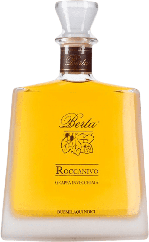 Spedizione Gratuita | Grappa Berta Roccanivo Barrel Aged — Invecchiato in Botte Piemonte Italia 70 cl