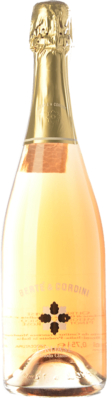 22,95 € Envío gratis | Espumoso blanco Bertè & Cordini Cruasé D.O.C.G. Oltrepò Pavese Metodo Classico