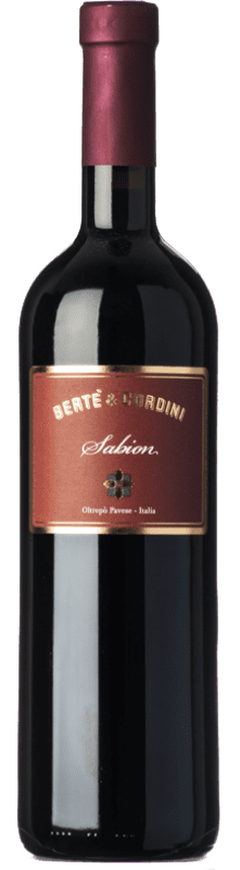 12,95 € | Red wine Bertè & Cordini Sabion D.O.C. Oltrepò Pavese Lombardia Italy Croatina, Rara, Ughetta 75 cl