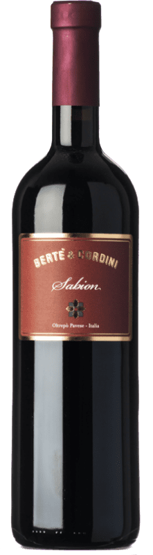 11,95 € Envío gratis | Vino tinto Bertè & Cordini Sabion D.O.C. Oltrepò Pavese