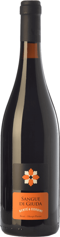 10,95 € Envío gratis | Vino dulce Bertè & Cordini Sangue di Giuda D.O.C. Oltrepò Pavese