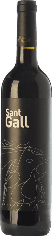 14,95 € Free Shipping | Red wine Biniagual Sant Gall Negre Aged D.O. Binissalem
