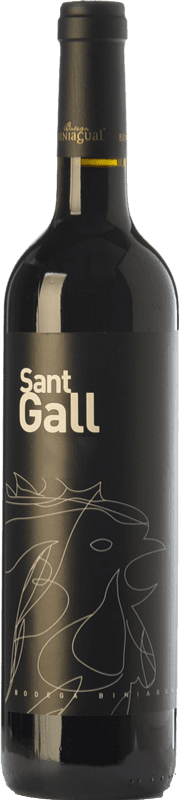 14,95 € | Vino tinto Biniagual Sant Gall Negre Crianza D.O. Binissalem Islas Baleares España Syrah, Cabernet Sauvignon, Mantonegro 75 cl