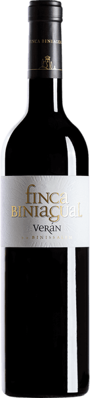 33,95 € | Красное вино Biniagual Verán старения D.O. Binissalem Балеарские острова Испания Syrah, Cabernet Sauvignon, Mantonegro 75 cl