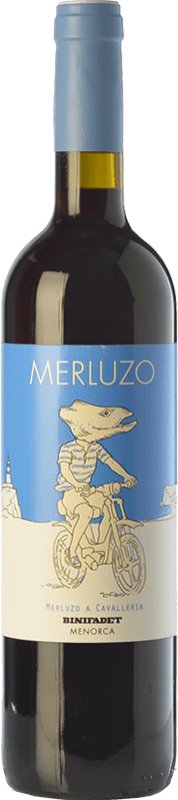 9,95 € | Red wine Binifadet Merluzo Joven I.G.P. Vi de la Terra de Illa de Menorca Balearic Islands Spain Merlot, Syrah Bottle 75 cl