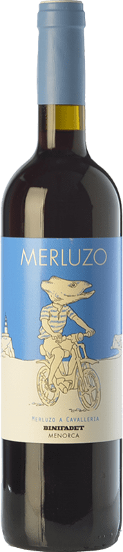 10,95 € | Red Wine Binifadet Merluzo Young I.G.P. Vi de la Terra de Illa de Menorca Balearic Islands Spain Merlot, Syrah — Shiraz 75 cl