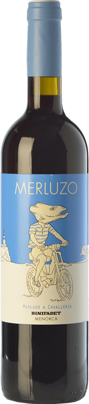 9,95 € Envío gratis | Vino tinto Binifadet Merluzo Joven I.G.P. Vi de la Terra de Illa de Menorca