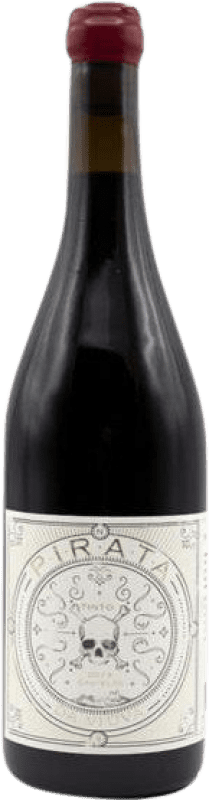Free Shipping | Red Wine Viúva Gomes Pirata da Viúva D.O.C. Colares Lisboa Portugal Castelão Eco — Organic 75 cl