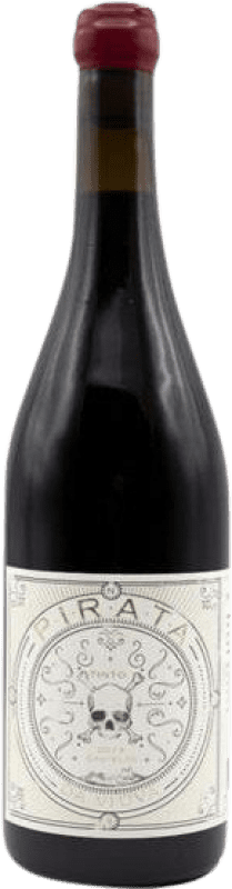 Envio grátis | Vinho tinto Viúva Gomes Pirata da Viúva D.O.C. Colares Lisboa Portugal Castelão 75 cl