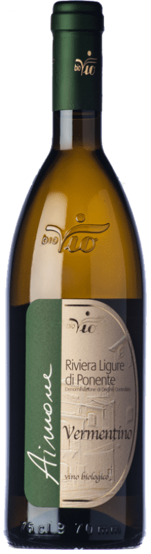16,95 € | Белое вино BioVio Aimone D.O.C. Riviera Ligure di Ponente Лигурия Италия Vermentino 75 cl