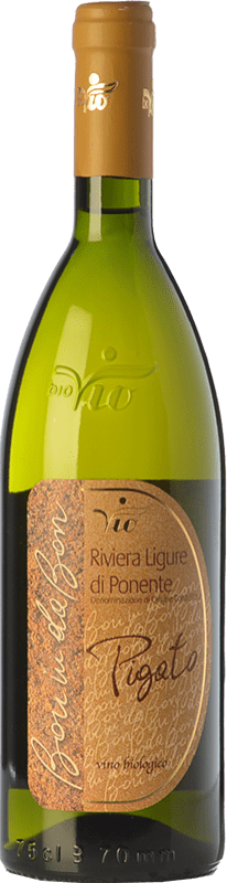 19,95 € | White wine BioVio Bon in da Bon D.O.C. Riviera Ligure di Ponente Liguria Italy Pigato 75 cl