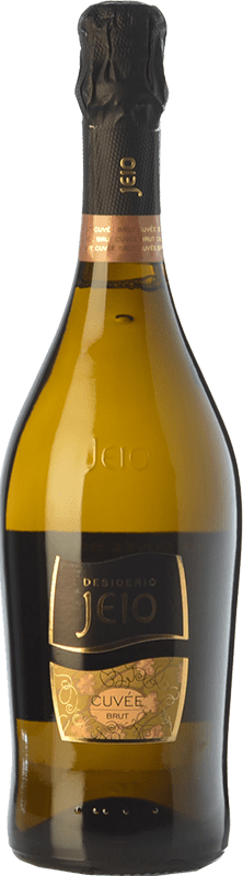 Free Shipping | White sparkling Bisol Jeio Cuvée Brut I.G.T. Vino Spumante di Qualità Italy Chardonnay, Sauvignon, Glera 75 cl