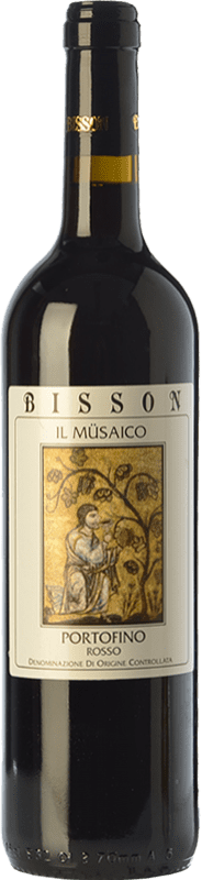 19,95 € Free Shipping | Red wine Bisson Il Musaico Intrigoso I.G.T. Portofino Liguria Italy Dolcetto, Barbera Bottle 75 cl
