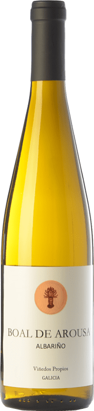 16,95 € | Белое вино Boal de Arousa I.G.P. Viño da Terra de Barbanza e Iria Галисия Испания Albariño 75 cl