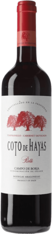 9,95 € 免费送货 | 红酒 Bodegas Aragonesas Coto de Hayas 岁 D.O. Campo de Borja