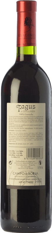 19,95 € Free Shipping | Red wine Bodegas Aragonesas Fagus de Coto de Hayas Selección Especial Crianza D.O. Campo de Borja Aragon Spain Grenache Bottle 75 cl