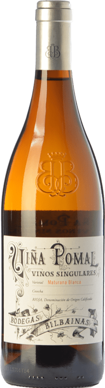 29,95 € | White wine Bodegas Bilbaínas Viña Pomal Aged D.O.Ca. Rioja The Rioja Spain Maturana White Bottle 75 cl