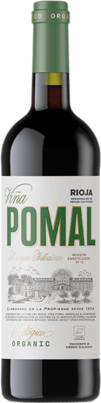 17,95 € 免费送货 | 红葡萄酒 Bodegas Bilbaínas Viña Pomal 年轻的 D.O.Ca. Rioja Eco — 生态 有机 天然