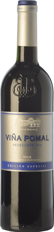 10,95 € Free Shipping | Red wine Bodegas Bilbaínas Viña Pomal Selección 500 Crianza D.O.Ca. Rioja The Rioja Spain Tempranillo, Grenache Bottle 75 cl