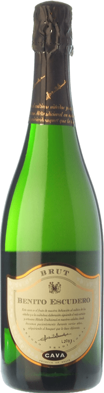 7,95 € | White sparkling Bodegas Escudero Brut Reserve D.O. Cava Catalonia Spain Viura Bottle 75 cl