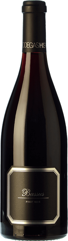 28,95 € | Red wine Hispano-Suizas Bassus Young D.O. Utiel-Requena Valencian Community Spain Pinot Black Bottle 75 cl