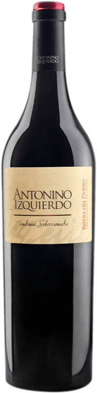 31,95 € | Red wine Bodegas Izquierdo Antonino Izquierdo Vendimia Seleccionada Young D.O. Ribera del Duero Castilla y León Spain Tempranillo, Cabernet Sauvignon Bottle 75 cl
