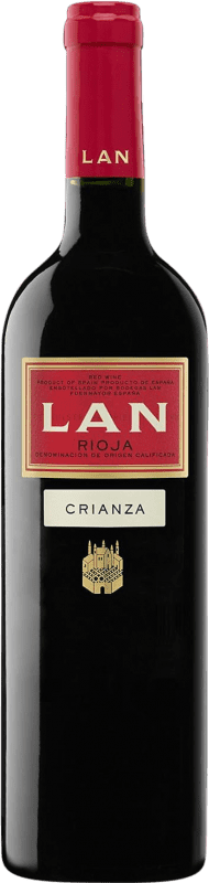 8,95 € | Красное вино Lan старения D.O.Ca. Rioja Ла-Риоха Испания Tempranillo 75 cl