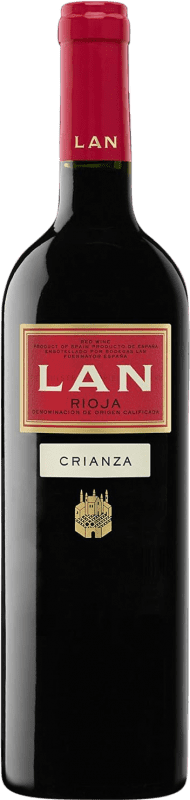 12,95 € Kostenloser Versand | Rotwein Lan Crianza — Kurze Fassreifung D.O.Ca. Rioja